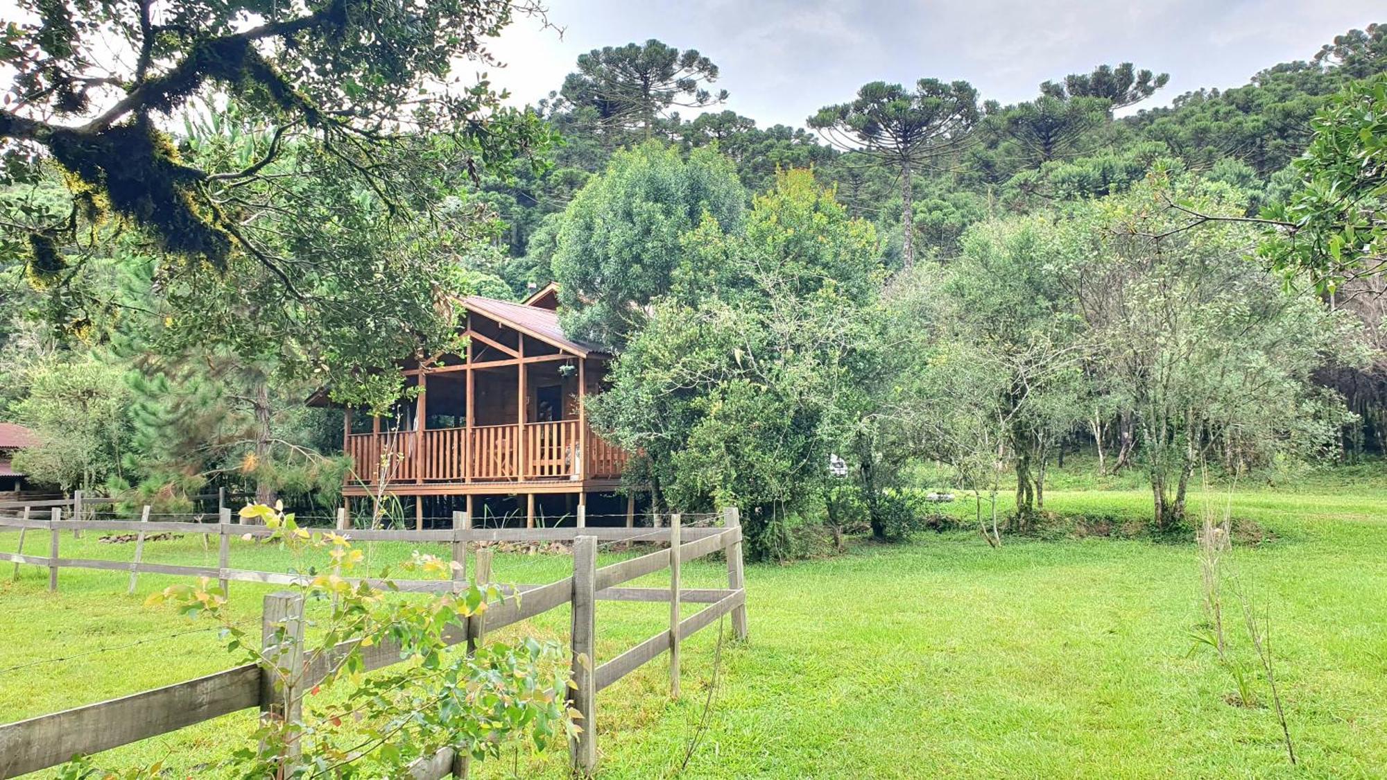 Pousada Vale da Imbuia chalé para temporada Urubici Exterior foto