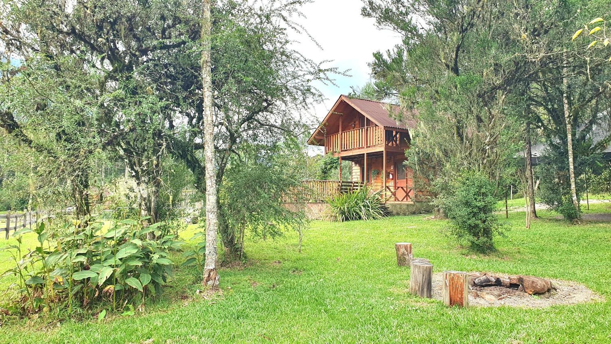 Pousada Vale da Imbuia chalé para temporada Urubici Exterior foto